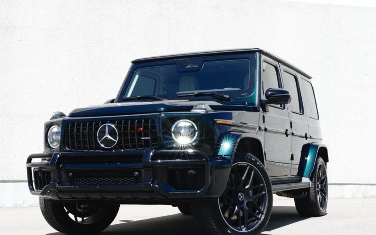 Armored Mercedes G-Wagon