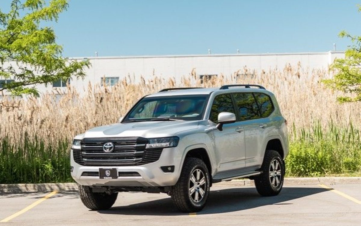 Armored Toyota Land Cruiser