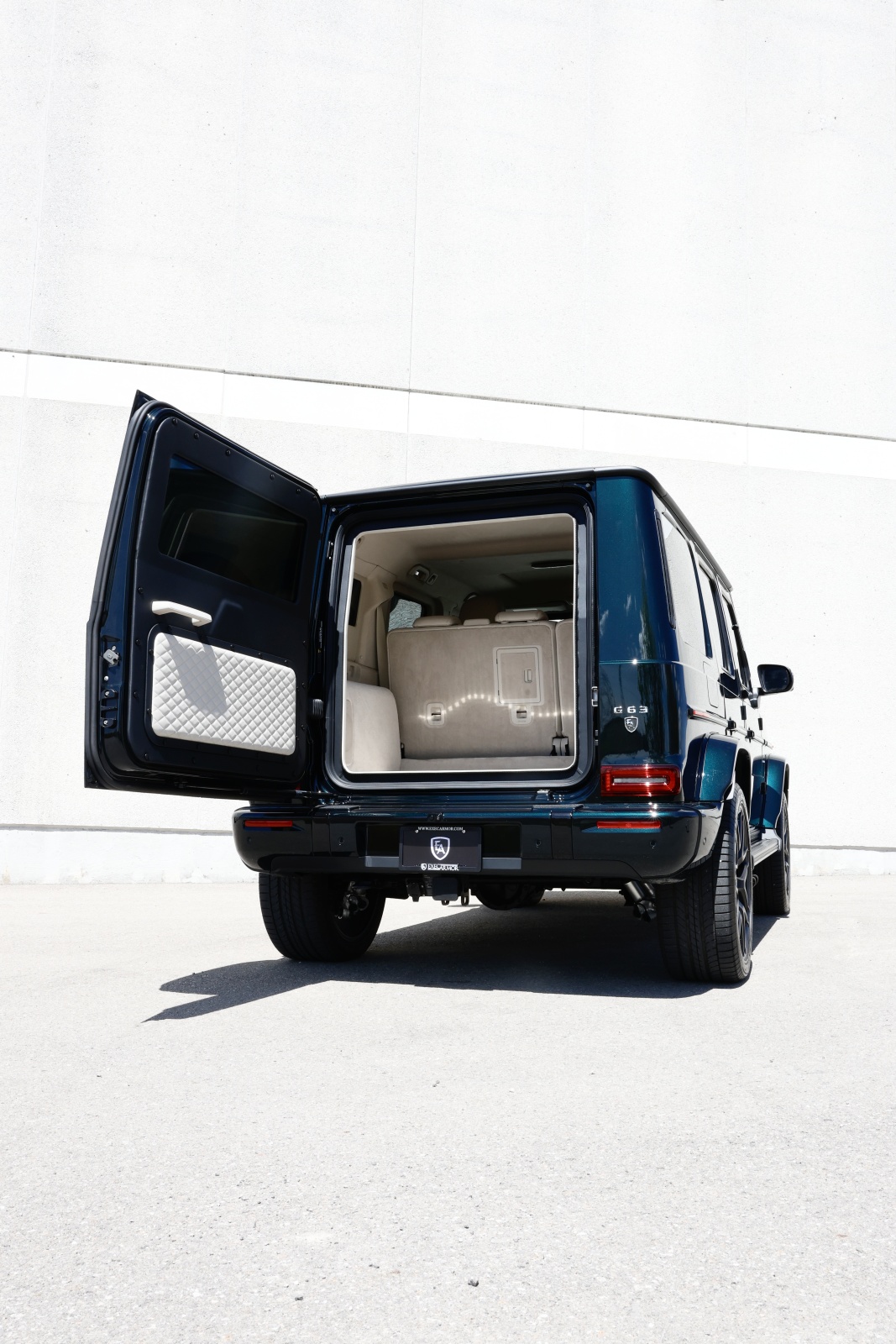 Armored Mercedes G-Wagon — photo 9